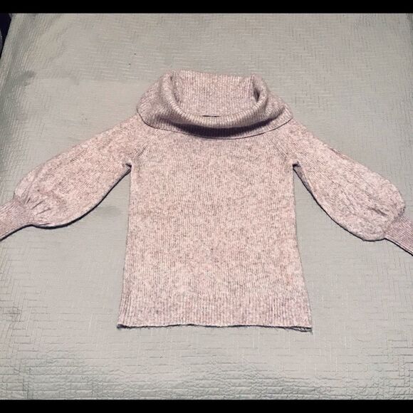 Catherine Malandrino, S, BalloonSleeve Cowl Neck Sweater, Purple - Picture 5 of 12